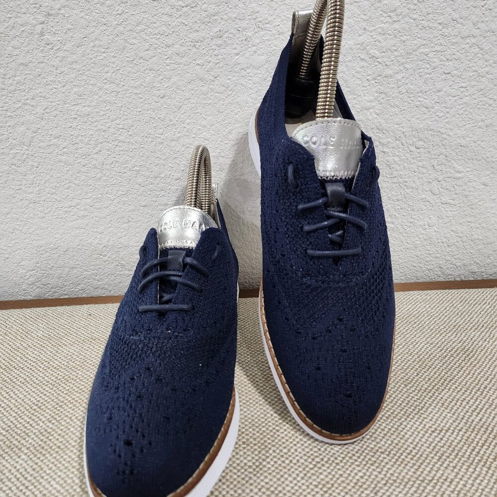 Cole Haan Women's Knit OG Grand Wingtip Oxford Size 6